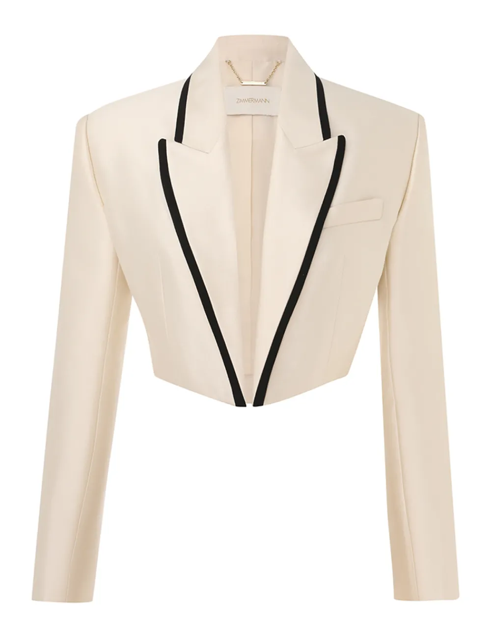 ZIMMERMANN Matchmaker Cropped Jacket-Women Clothing