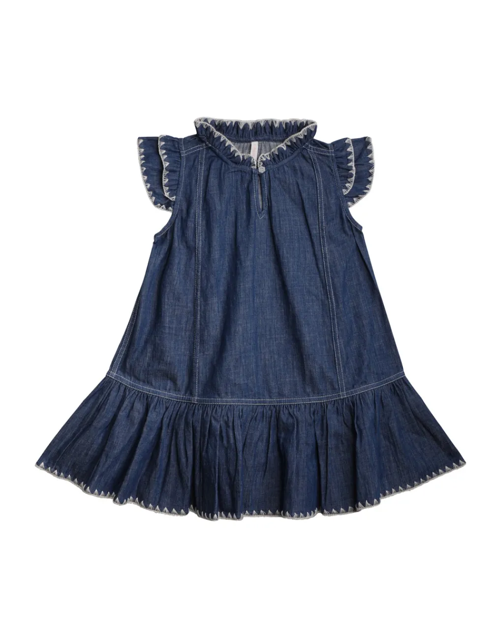 ZIMMERMANN Devi Denim Dress-Women Clothing