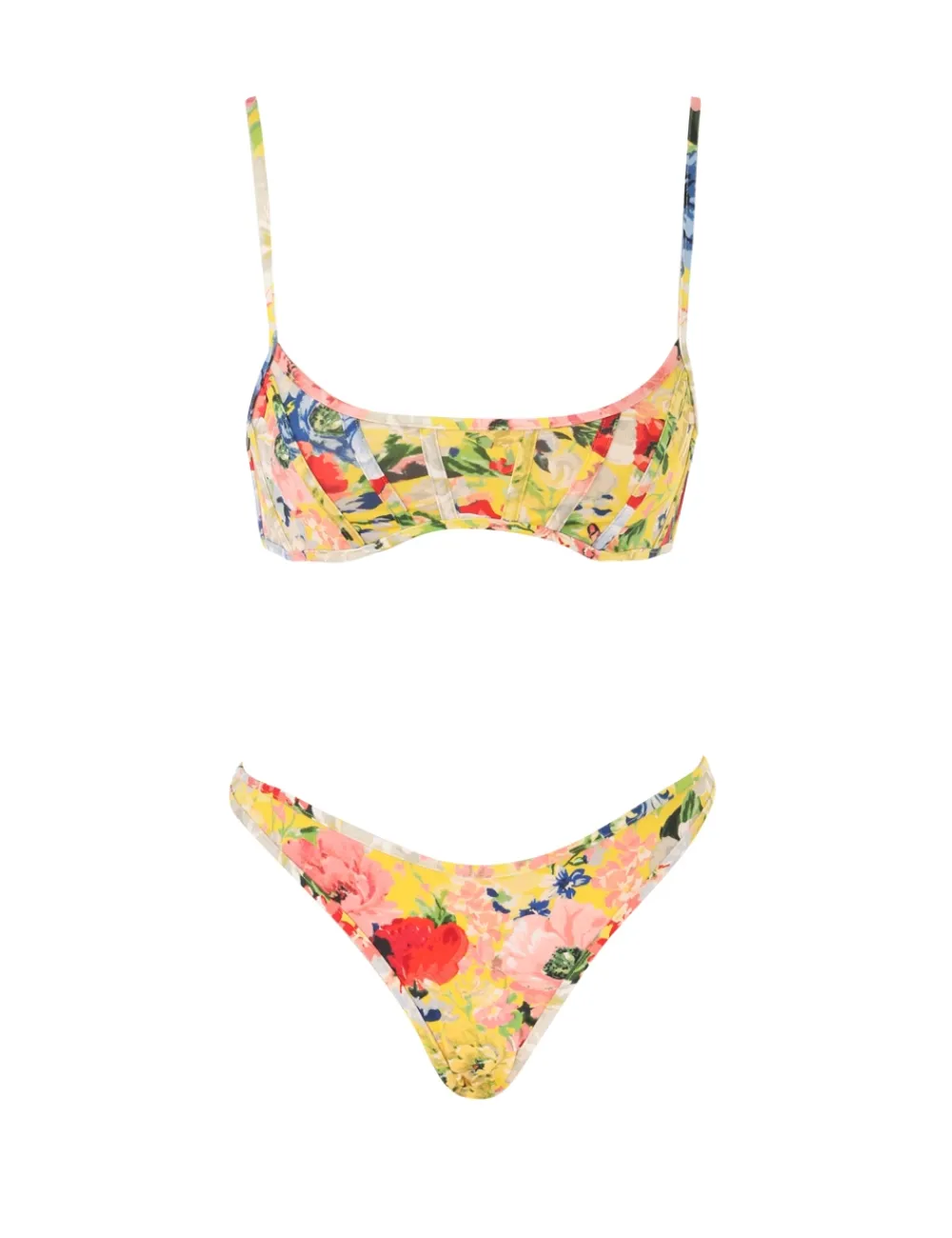 ZIMMERMANN Alight Corset Bikini-Women Bikinis