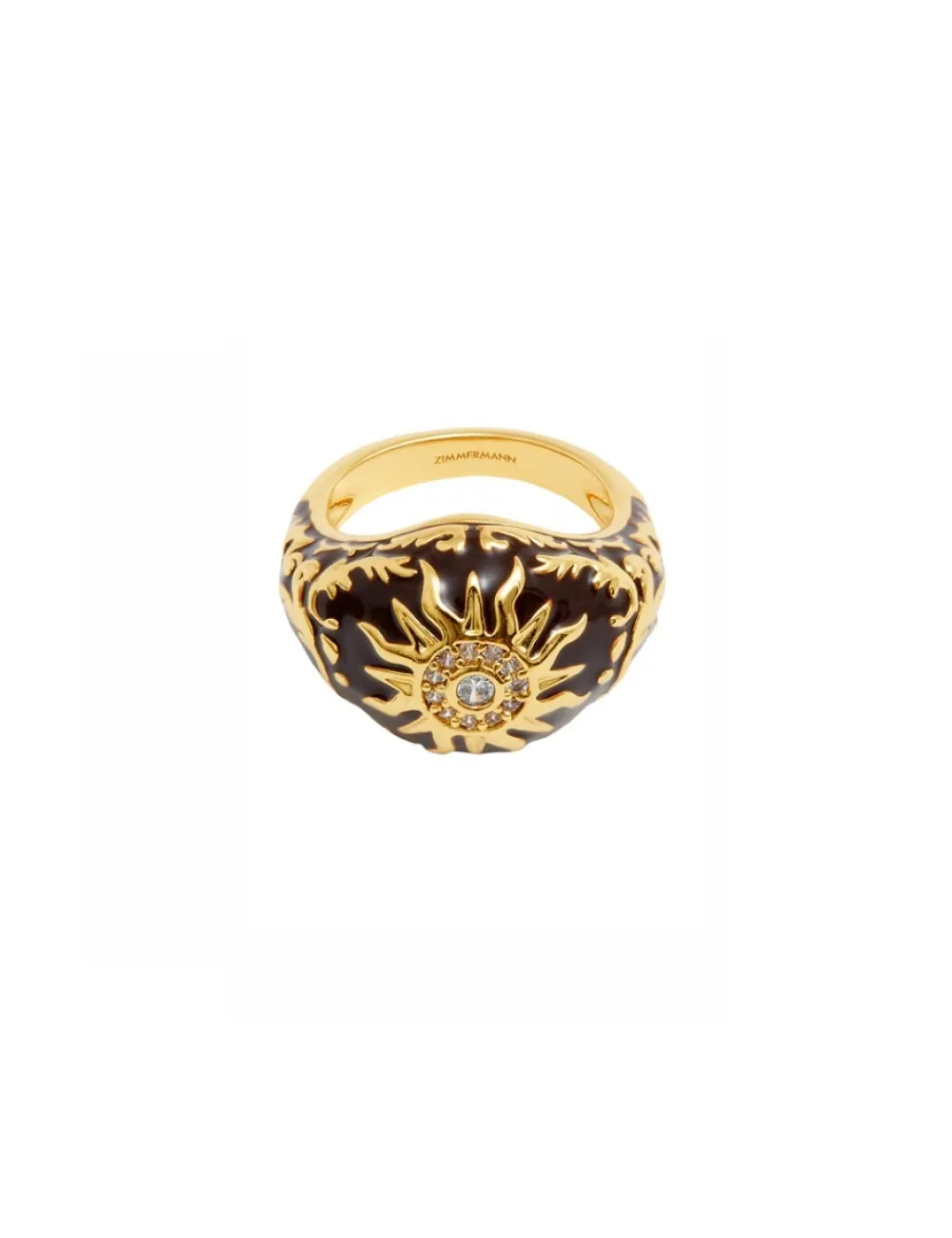 ZIMMERMANN Enamel Signet Ring-Women Accessories