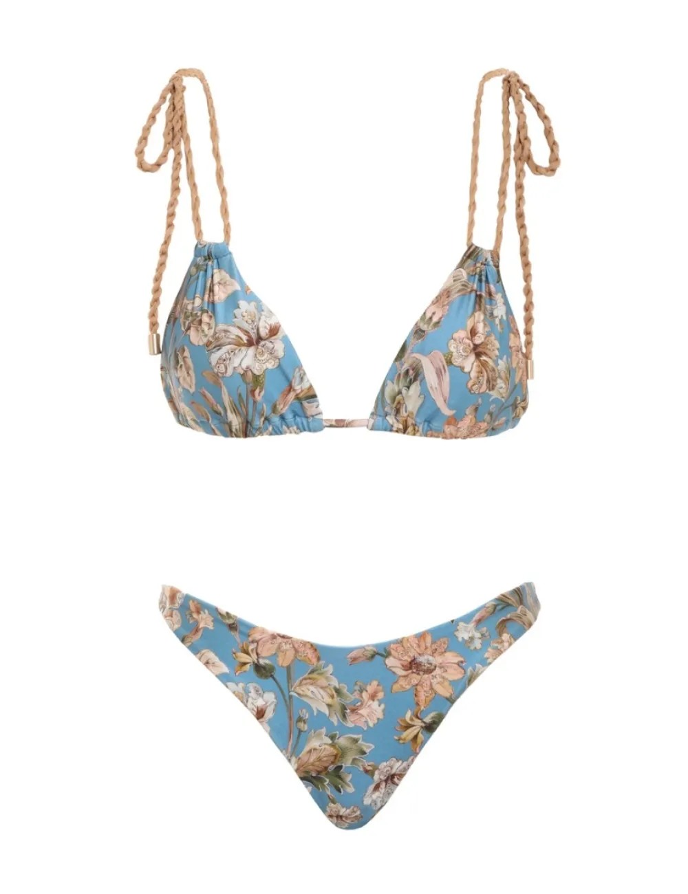 ZIMMERMANN Chintz Rope Trim Bikini-Women Clothing