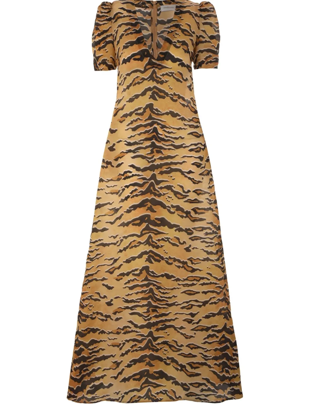 ZIMMERMANN Matchmaker Short Sleeve Maxi-Women Clothing