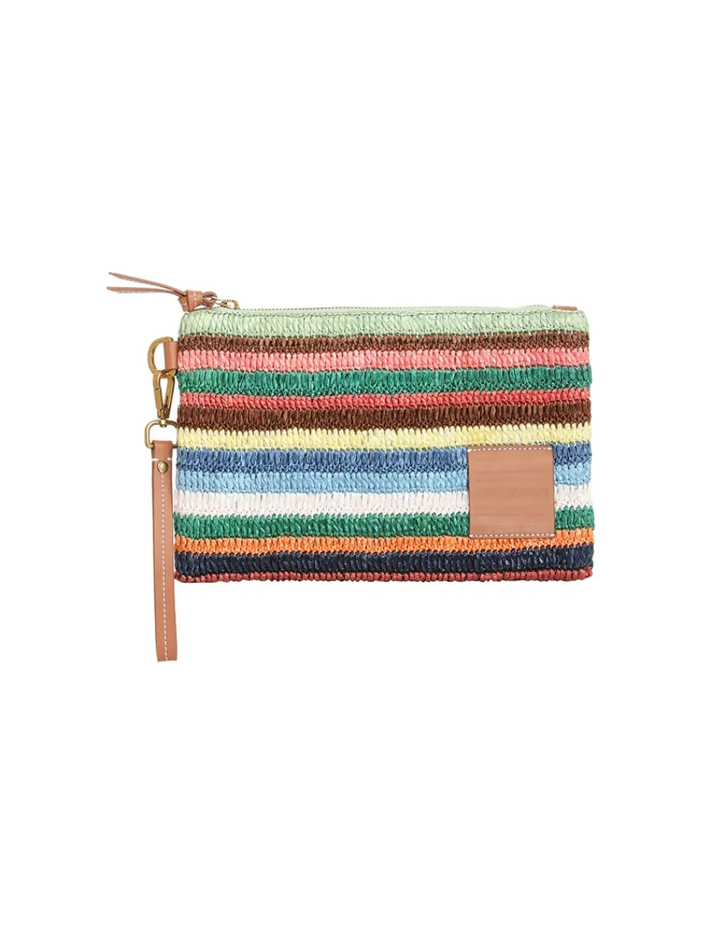 ZIMMERMANN Woven Stripe Pouch-Women Accessories